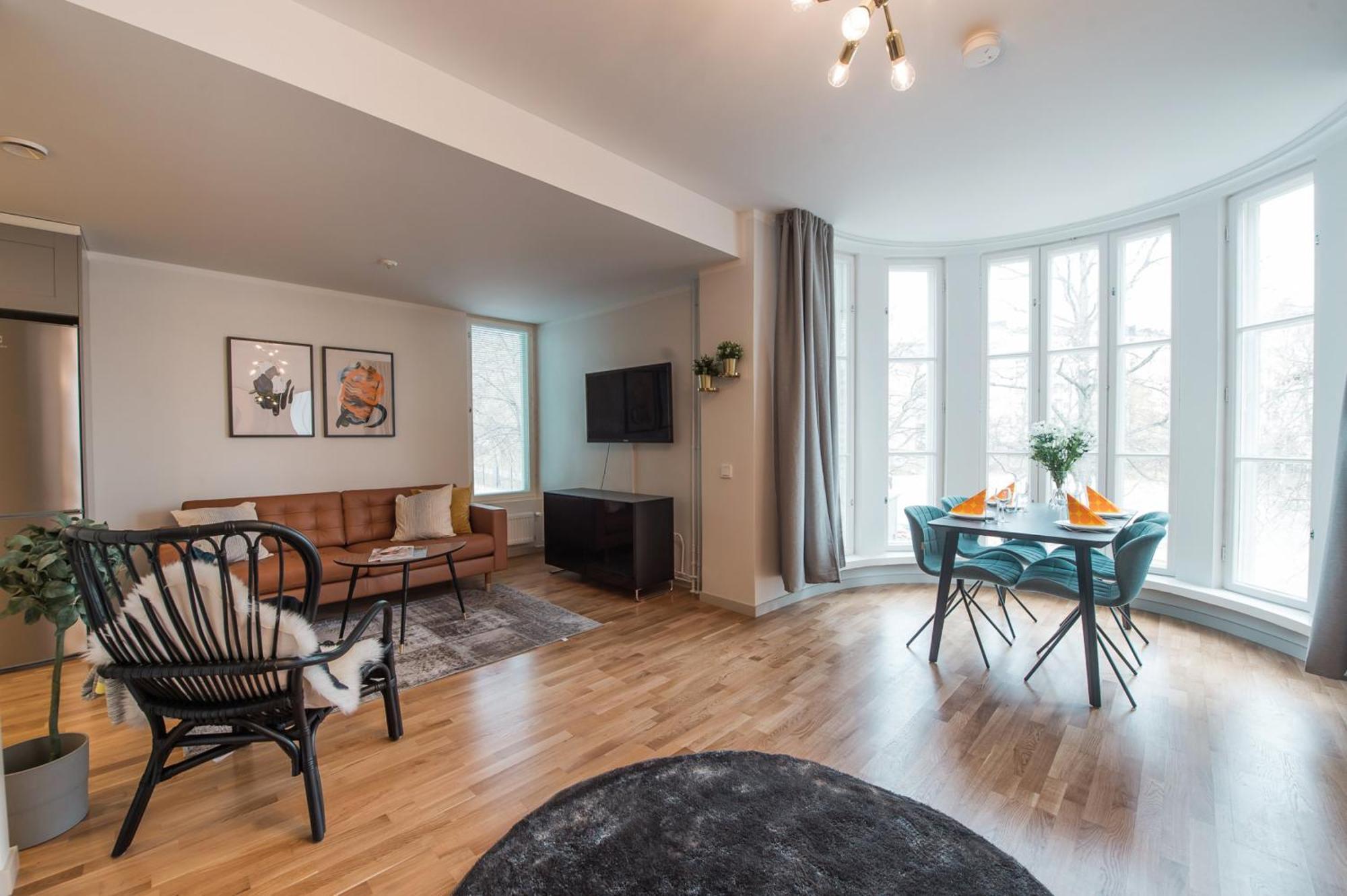 Forenom Serviced Apartments Helsinki Toeoeloe Exterior photo